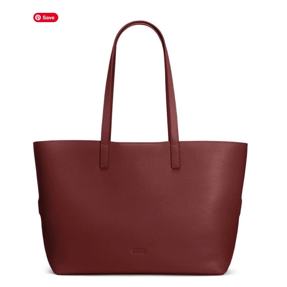 Away Travel | The Latitude Tote in Ruby